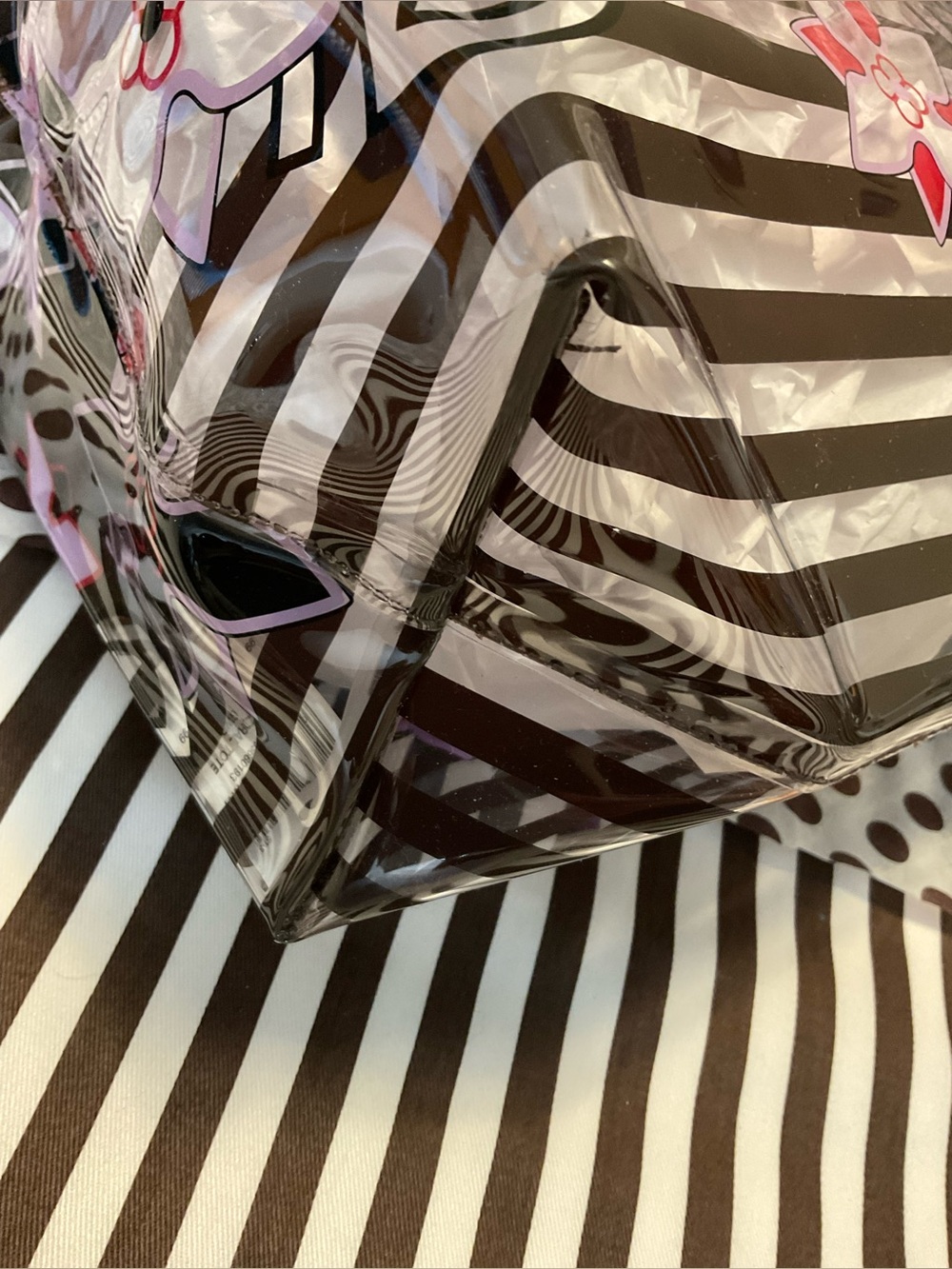 Henri Bendel PVC Floral Shopper Total - Picture 9 of 16